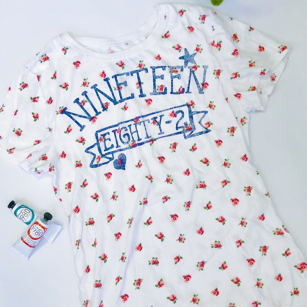 Floral T-shirt